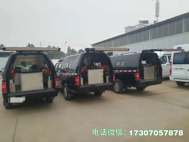不锈钢遗体运输车